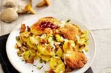 Austernpilz-Schnitzel mit Kartoffel-Pilz-Salat: Rezept