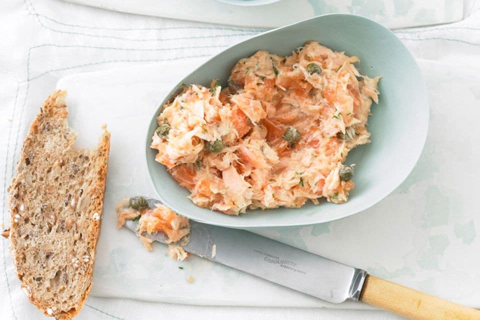 Lachs-Rilette: Rezept