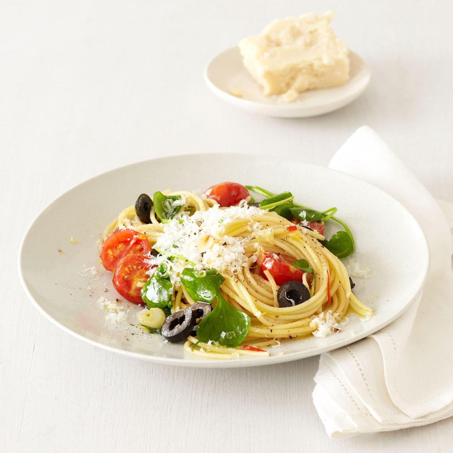Spaghetti mit Portulak: Rezept