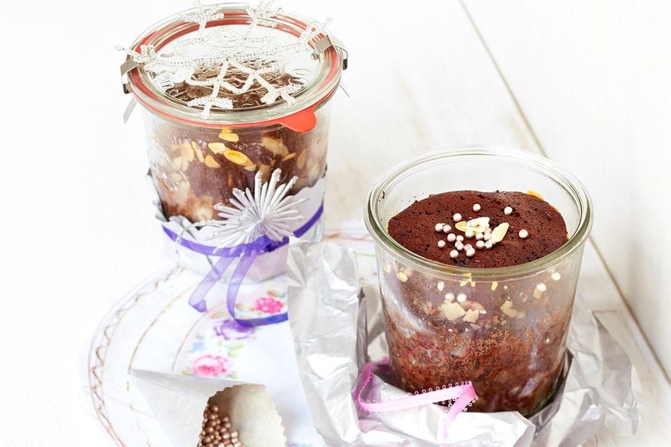 Schokoladenkuchen im Weckglas: Rezept
