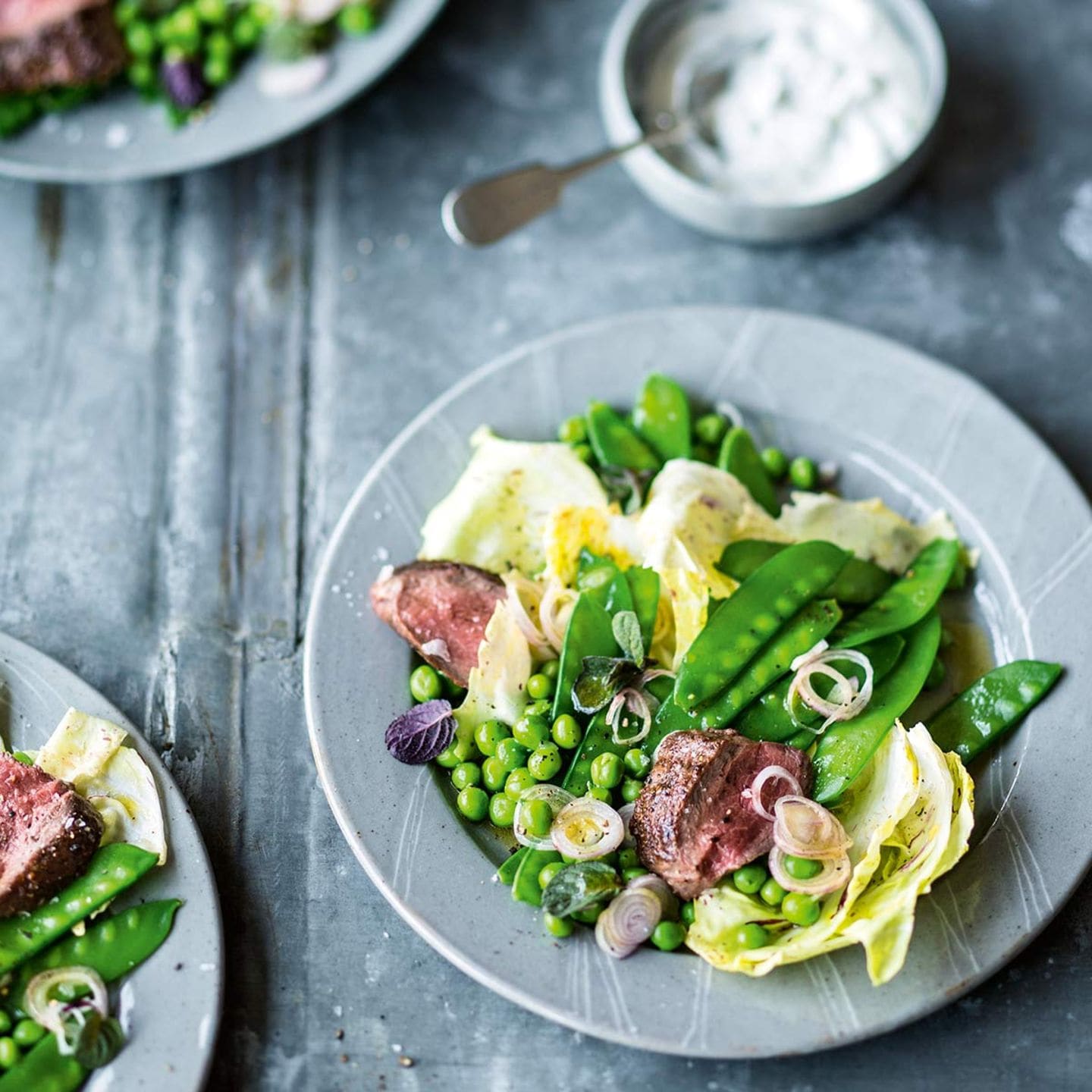 Erbsensalat mit Lamm: Rezept - [LIVING AT HOME]