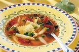 Tomatensuppe mit Ravioli: Rezept
