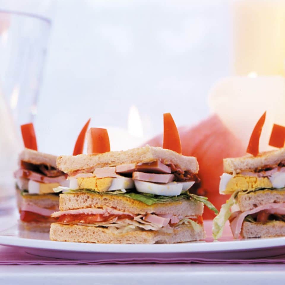 Club-Sandwich mit Pute: Rezept