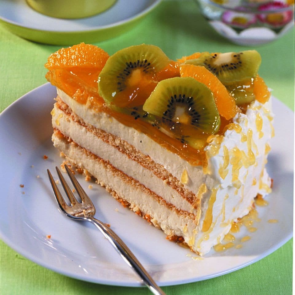 Rezept: Orangen-Käsesahne-Torte