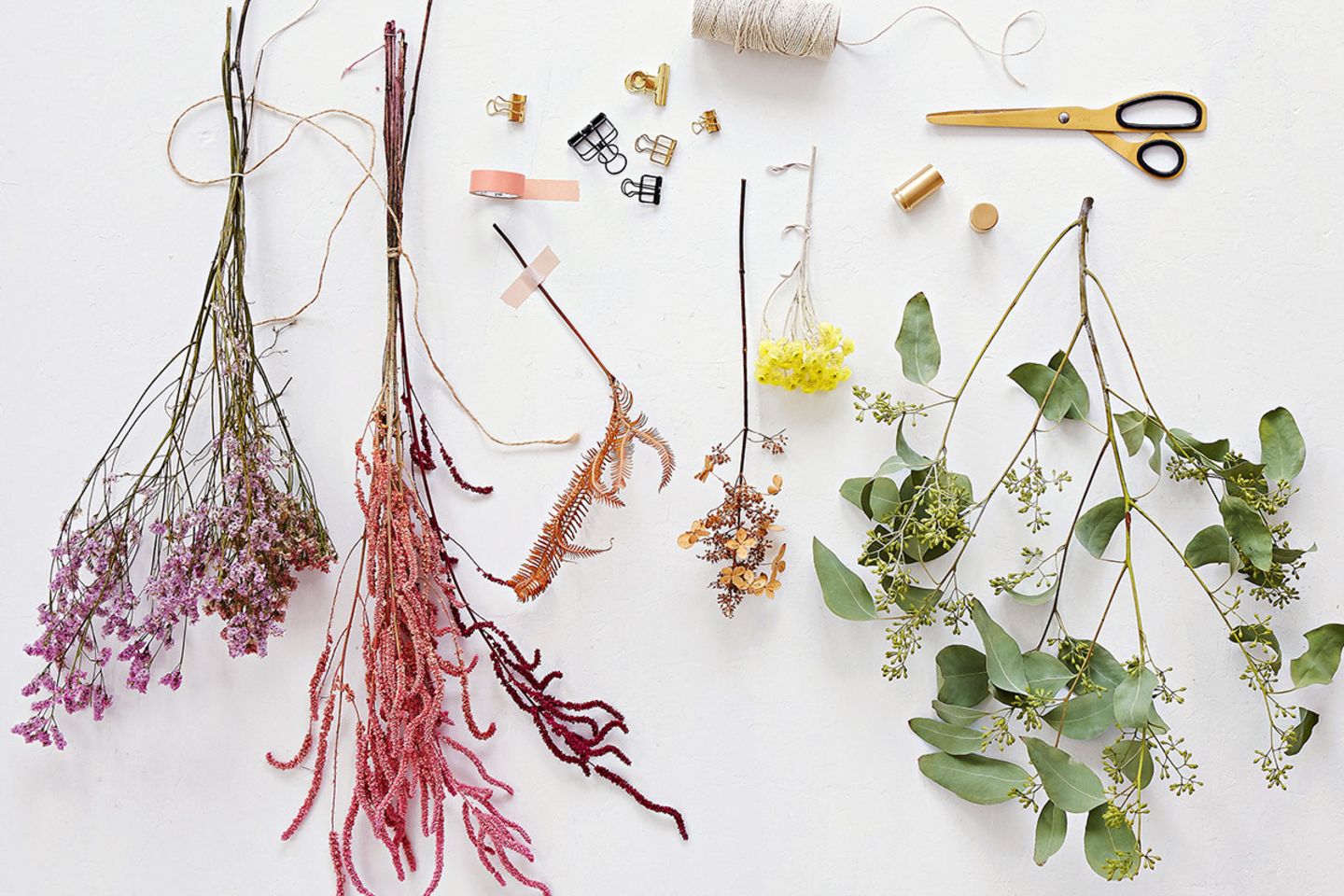 Natürlich Pflanzen Aussehen Getrocknet Blumen Sträusse Heim Kunst Wohnen Deko 