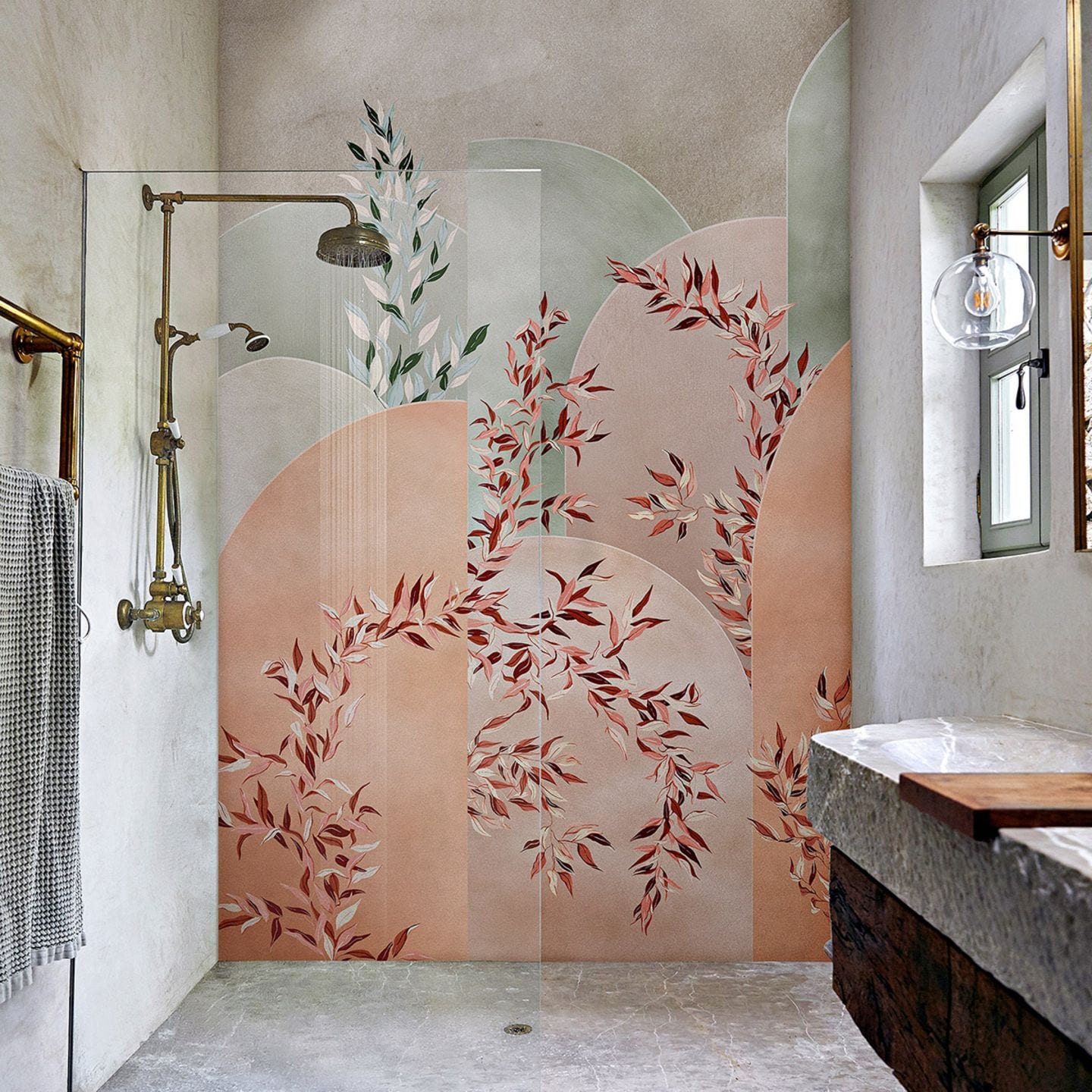Wandbild "Vivido" – wasserdichte Verkleidung für Feuchträume aus der "WET"-Kollektion