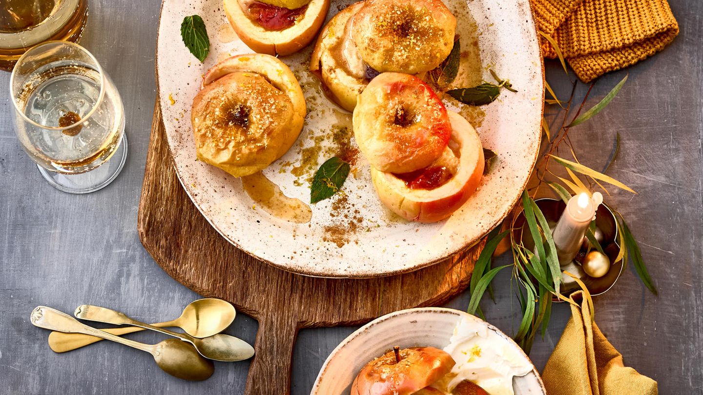 Calvados-Bratäpfel – Rezept - [LIVING AT HOME]